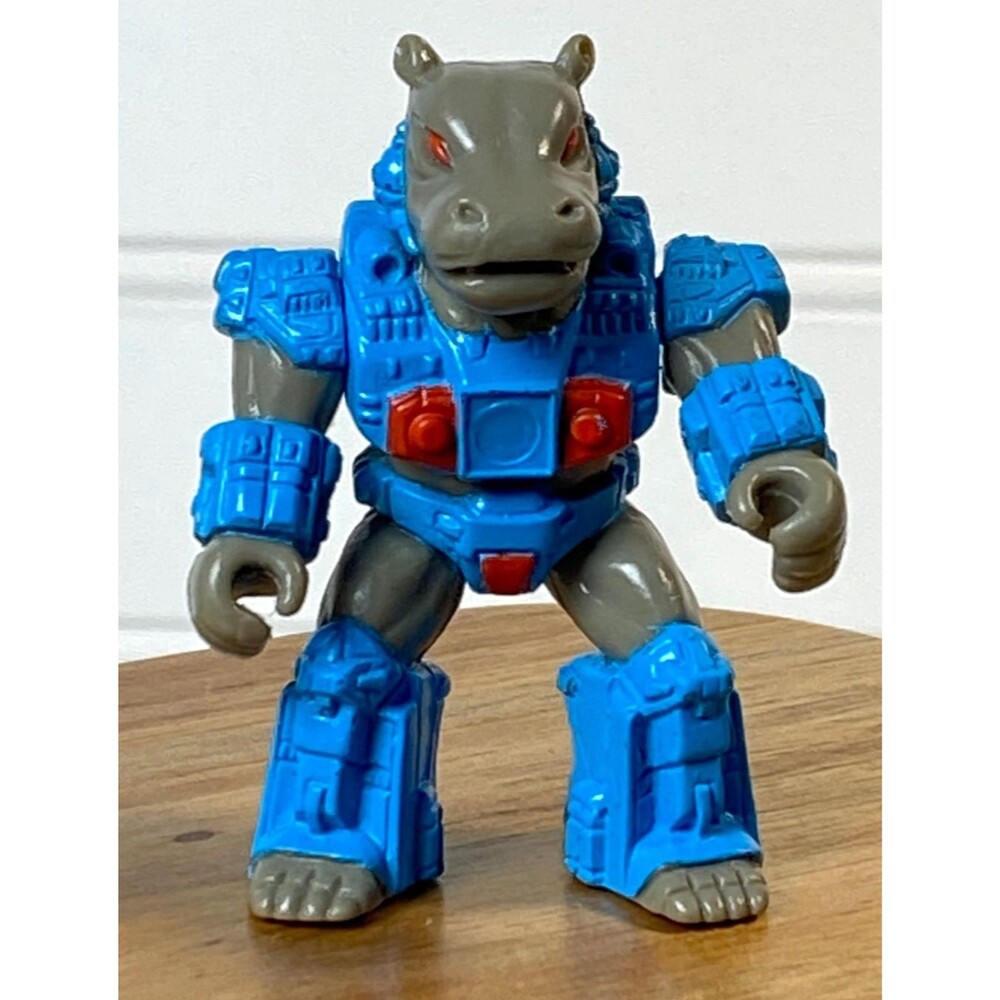 Battle Beasts Humongous Hippo #32 Action Figure 1987 Hasbro Takara No Rub